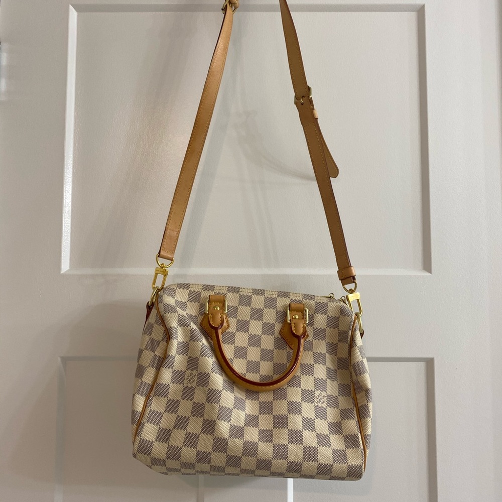 Damier Azur Speedy Bandoulière 25 Bundle